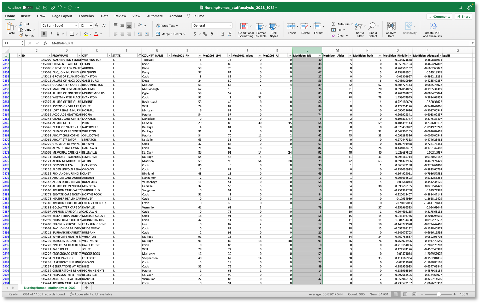 Excel Step One